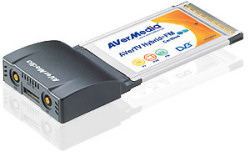AverMedia hybrid digital/analogue tv tuner - cardbus
