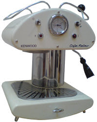 Kenwood Retro Caf	 espresso coffee machine